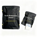 Two packs of kaolin hemostatic gauze included in the set