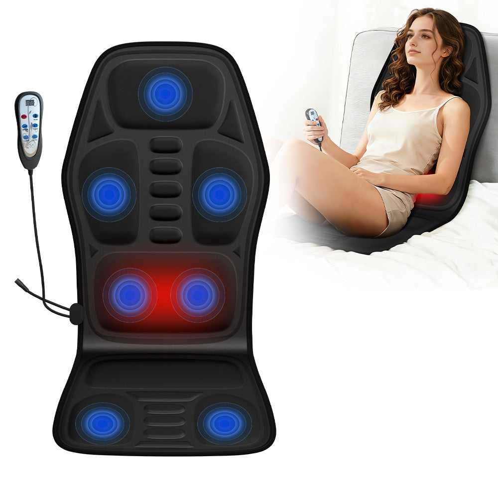 Massage pad power connection and car adapter