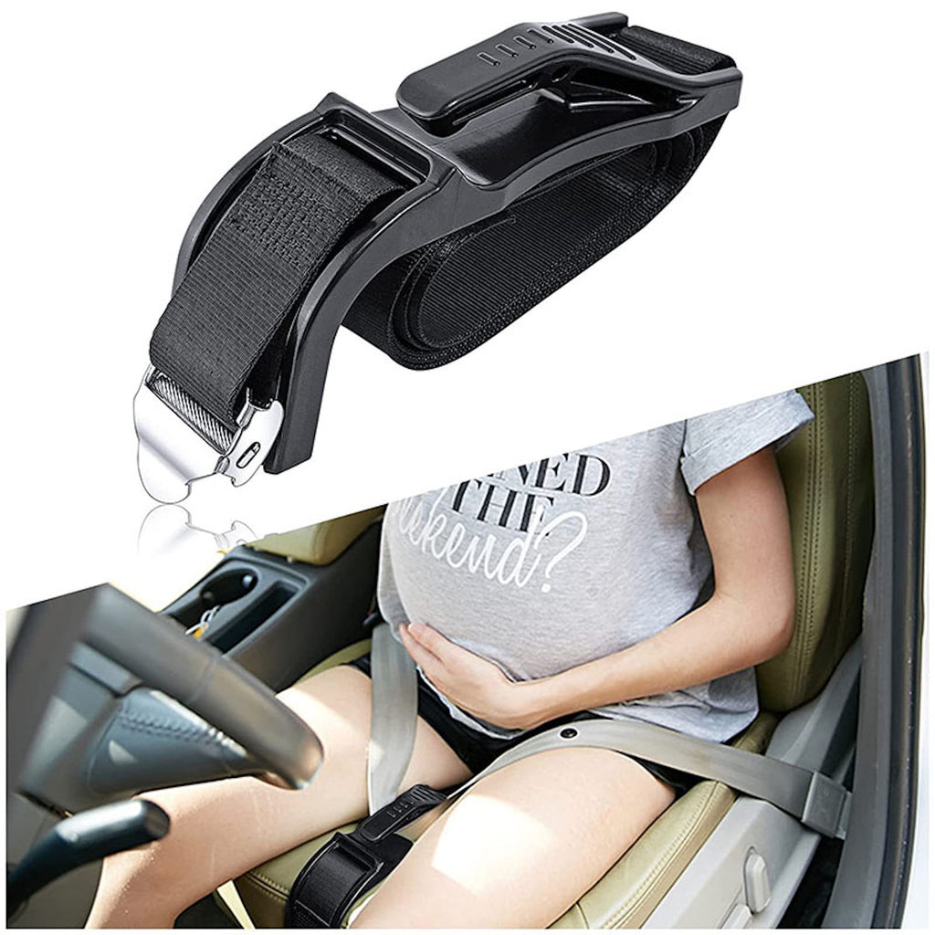 Pregnancy Seat Belt Adjuster with Padded Comfort Cover